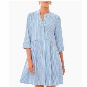 Tuckernuck Blue and White Striped Dress